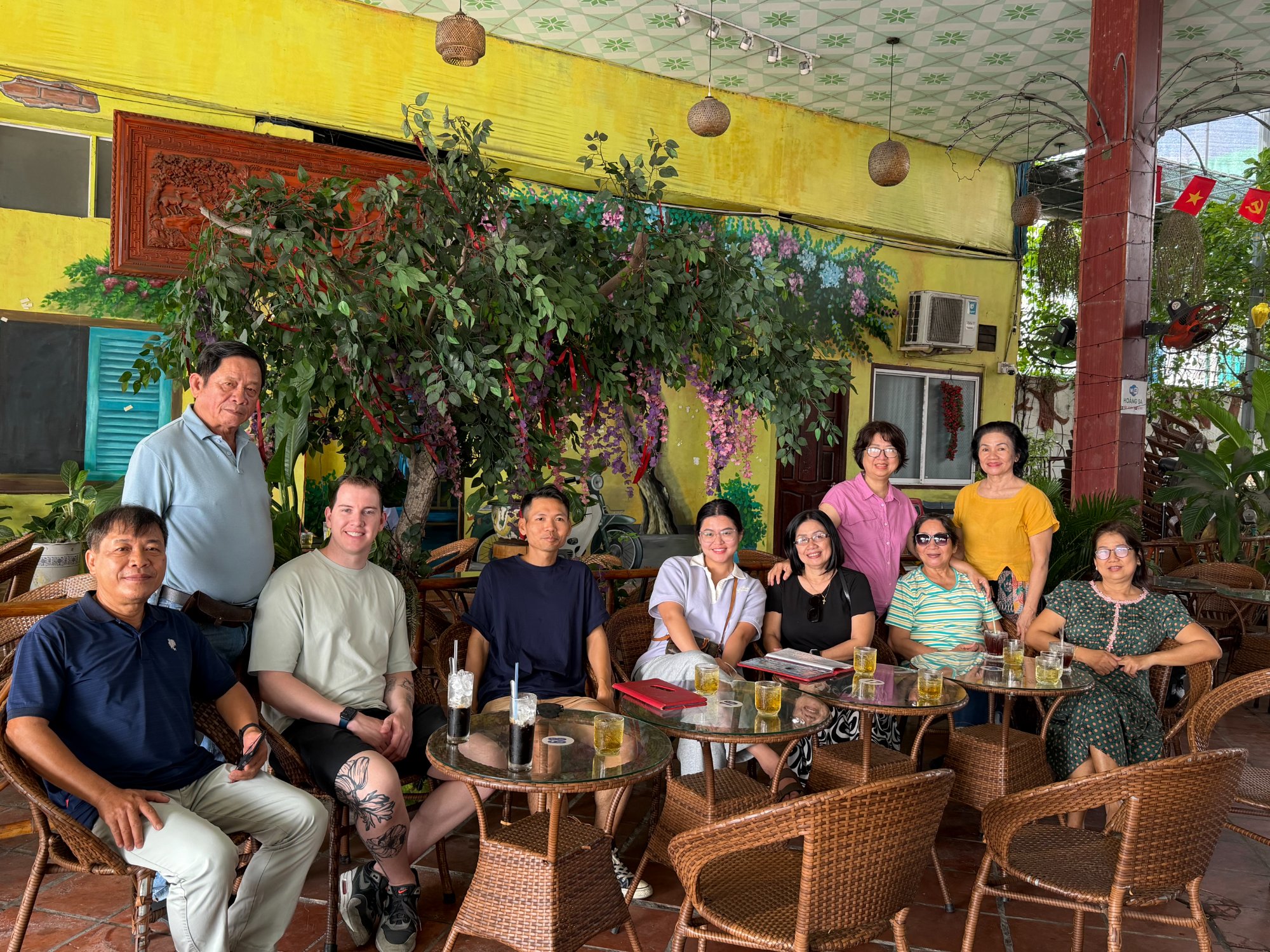 Vietnam family gathering